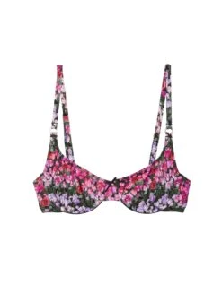 Fleur Du Mal Jersey Scooped Balconette Bra -Sexy Wear Hub jerseyscoopbraflat1