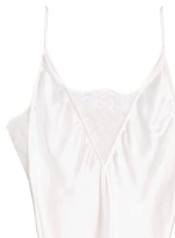 Fleur Du Mal Daphne Lace Insert Gown -Sexy Wear Hub lace insert gown creme flat2