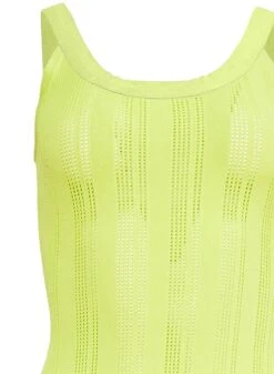 Fleur Du Mal Pointelle Dress -Sexy Wear Hub limepunchdressflat2