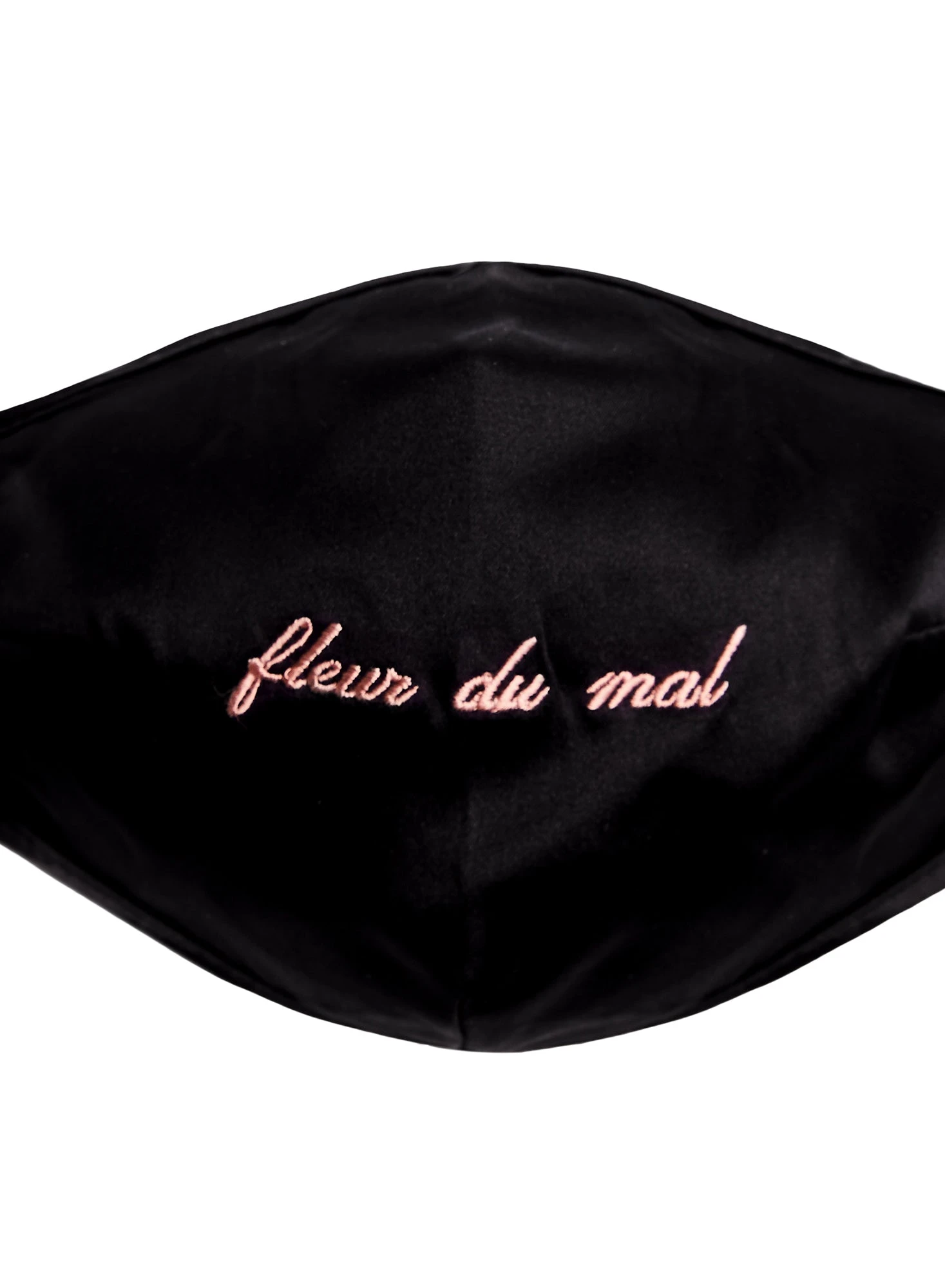 Fleur Du Mal Logo Silk Face Mask 2 Fleur Du Mal Logo Silk Face Mask - Image 2