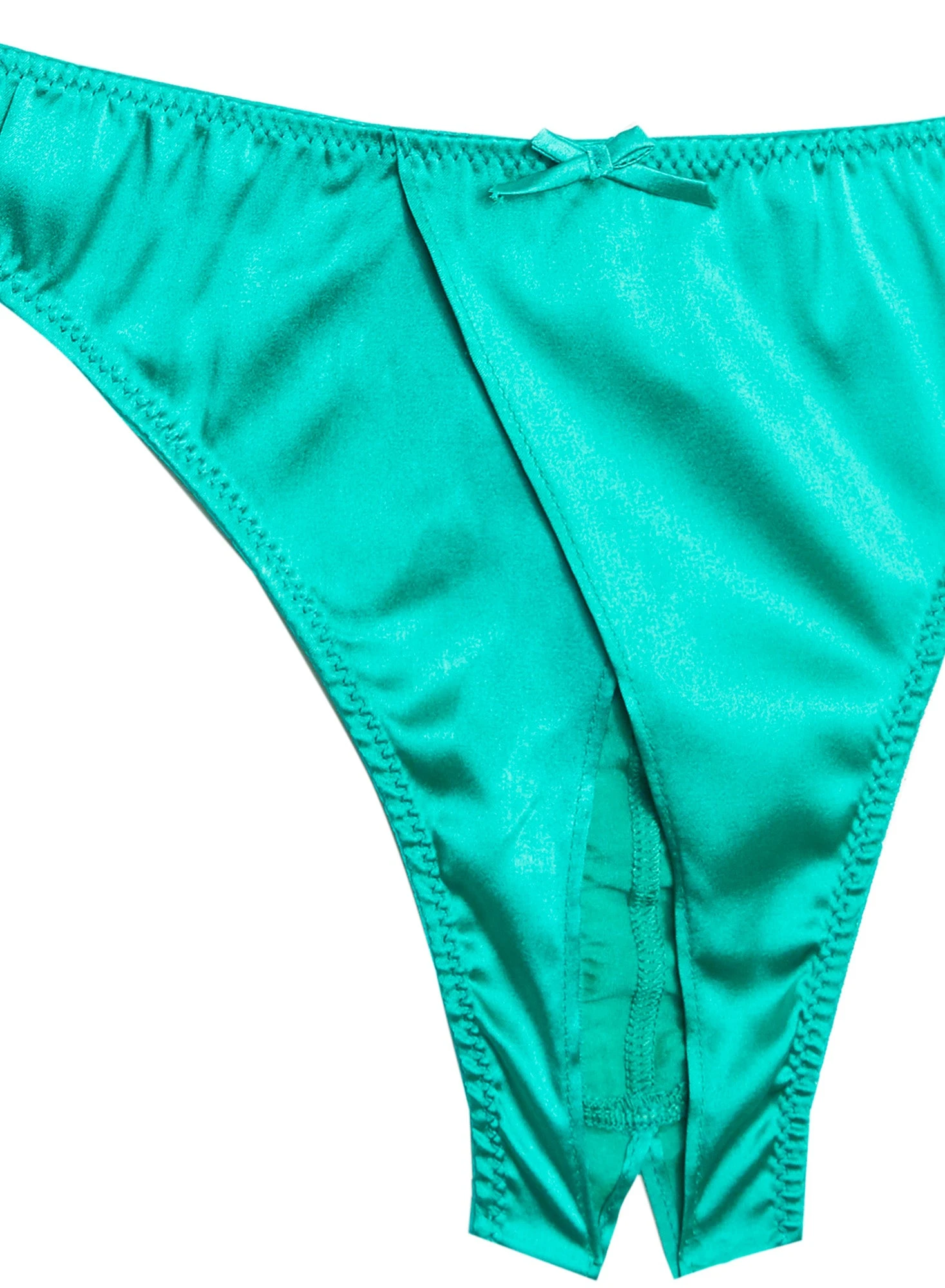 Fleur Du Mal Luxe Crotchless Thong 8 Fleur Du Mal Luxe Crotchless Thong - Image 8