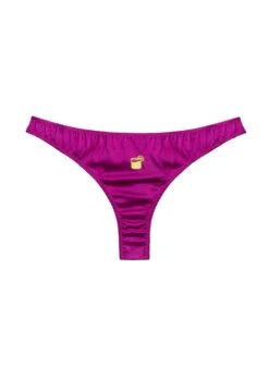 Fleur Du Mal Margarita Embroidered Luxe Thong -Sexy Wear Hub margaritathongflat1