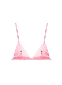 Fleur Du Mal Martini Embroidered Luxe Triangle Bra 8 Fleur Du Mal Martini Embroidered Luxe Triangle Bra -Sexy Wear Hub martinibraflat1