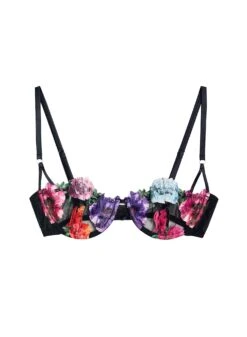 Fleur Du Mal Monet Embroidered Balconette
