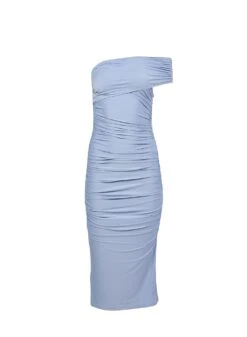 Fleur Du Mal Jersey One Shoulder Dress 9 Fleur Du Mal Jersey One Shoulder Dress -Sexy Wear Hub pastelskydressflat1