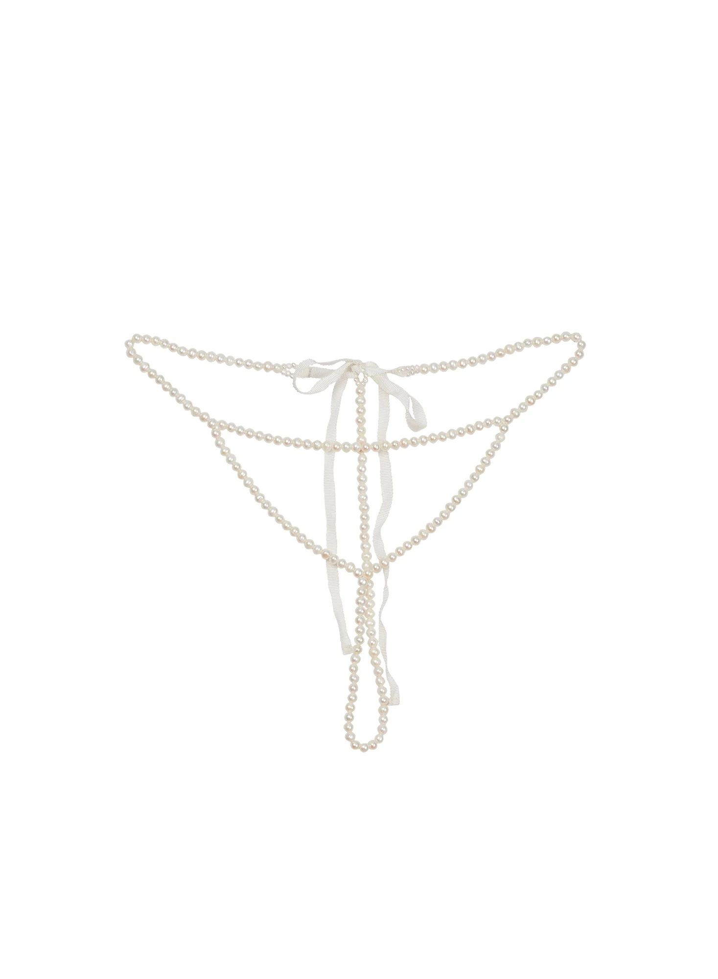 Fleur Du Mal Pearl Thong 3 Fleur Du Mal Pearl Thong - Image 3