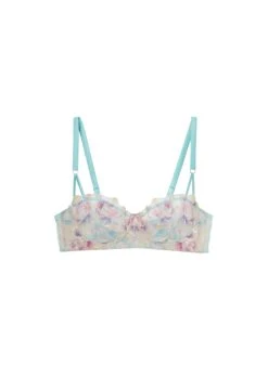 Fleur Du Mal Pixie Embroidery Balconette Bra -Sexy Wear Hub pixiebraflat1
