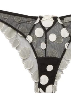 Fleur Du Mal Polka Dot Embroidery Cheeky -Sexy Wear Hub polkadotcheekyflat2