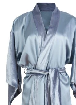 Fleur Du Mal Velvet & Silk Robe 16 Fleur Du Mal Velvet & Silk Robe -Sexy Wear Hub velvetrobeflat2